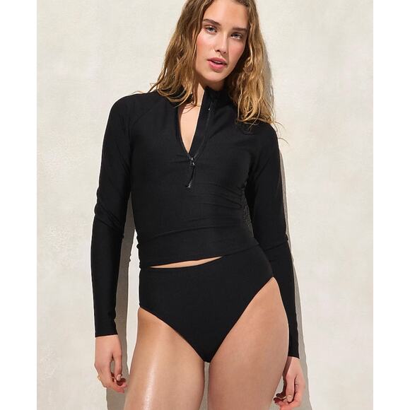 J. Crew Black Bikini with Sleek Design - Picture 1 of 5